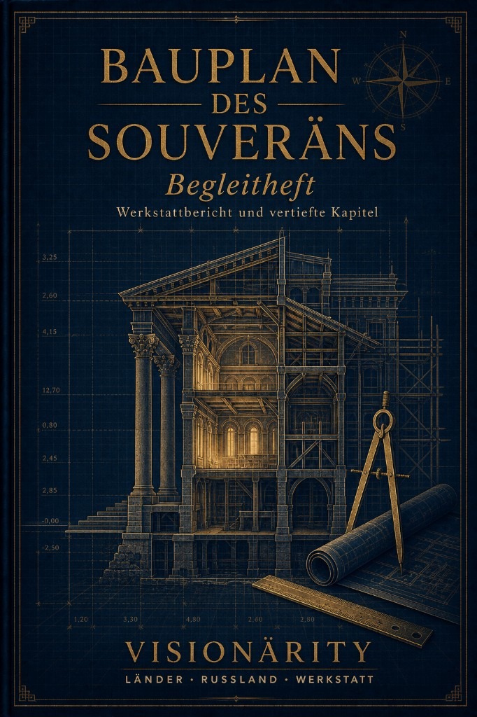 Cover: Bauplan des Souveräns — Begleitheft
